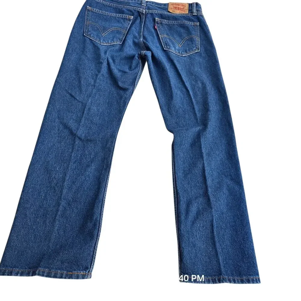 Levi’s 505 Men’s Jeans W34 L30 Medium Wash Straight Leg Denim USA